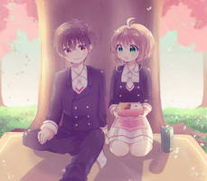 Syaoran and Sakura