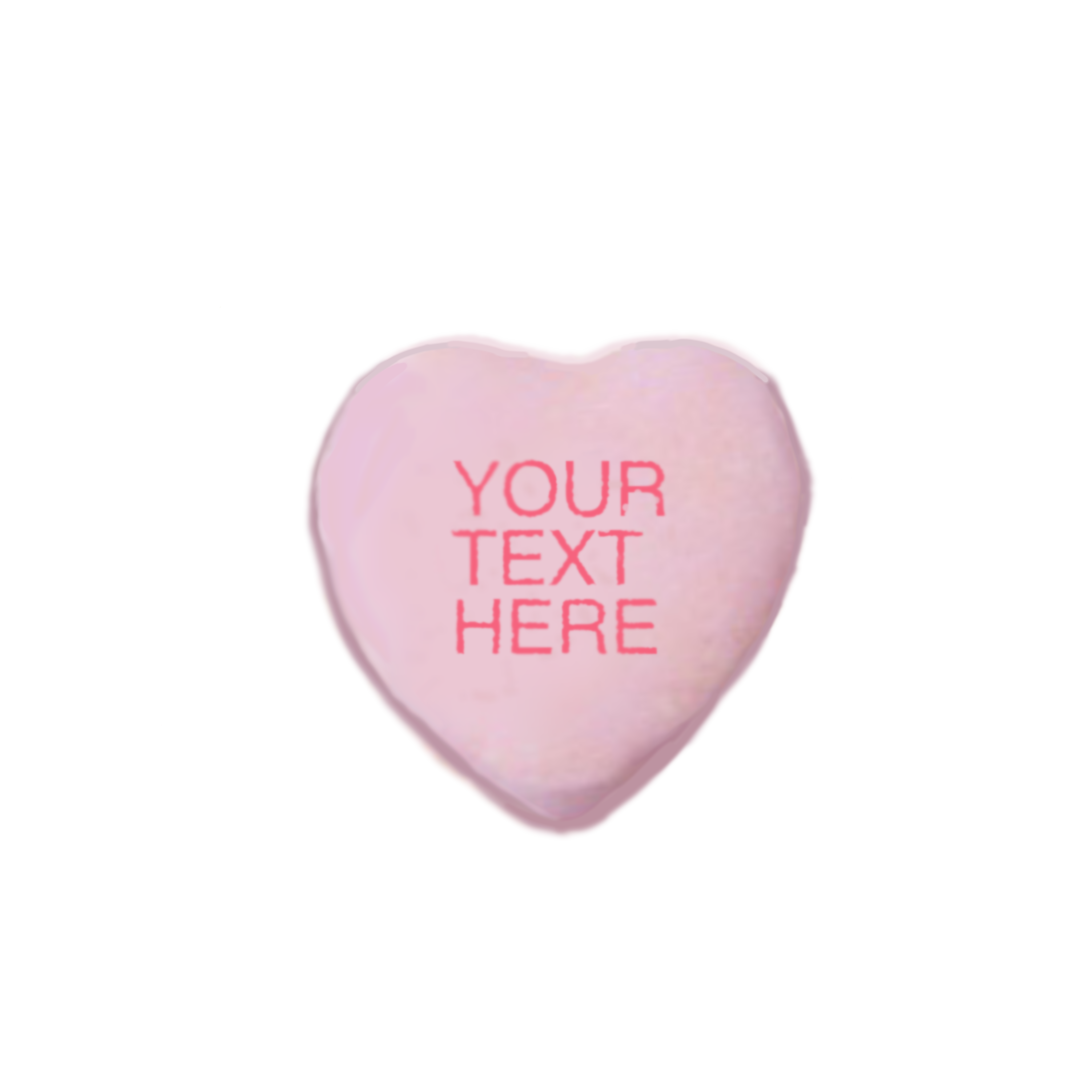 Custom sales candy hearts