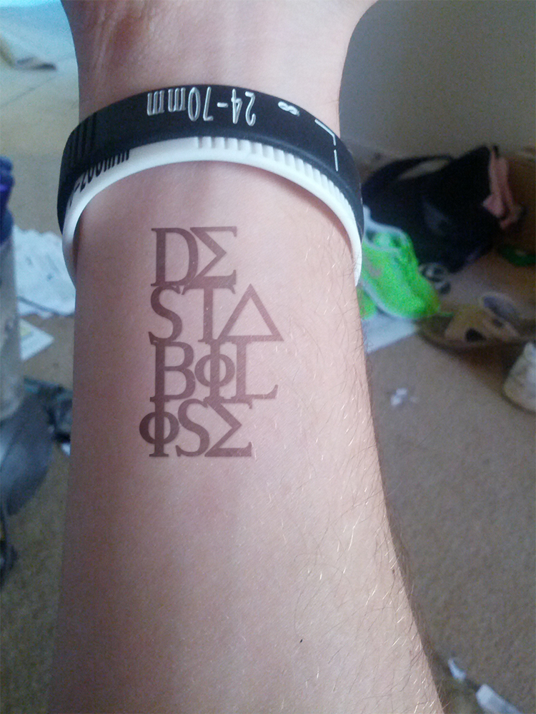 Tattoo prototype # 1