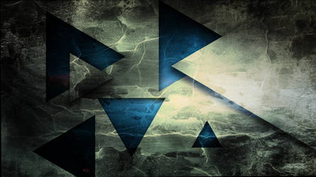 Triangle grunge wallpaper