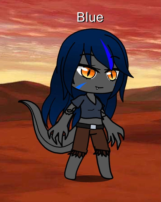 Blue the raptor by wendigo630 on DeviantArt