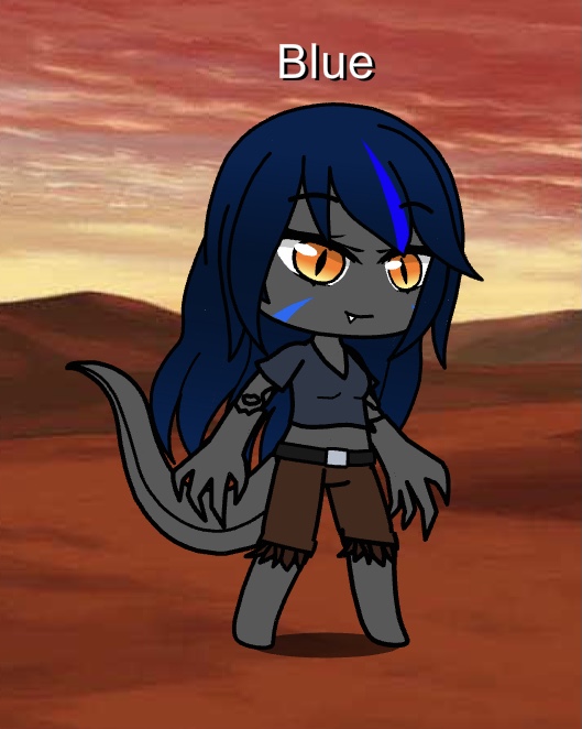 Blue the raptor by wendigo630 on DeviantArt