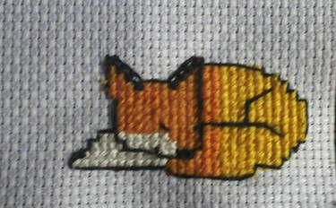 Embroidery: Pup Fox