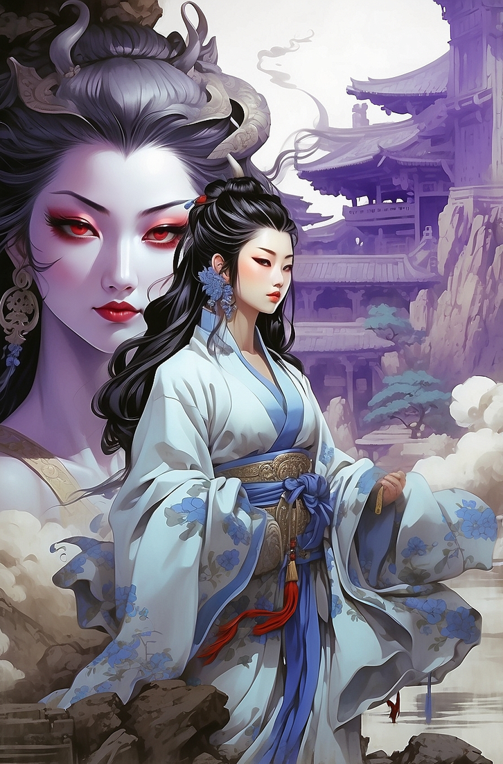 Baigujing Journey To The West Demoness Guise By Topsidejohnny20 On baigujing-journey-to-the-west-demoness-guise-by-topsidejohnny20-on