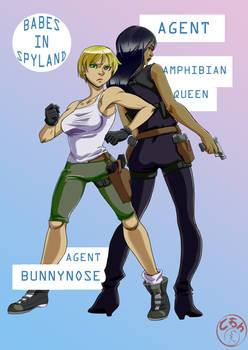 Babes in Spyland - Promo Art 02