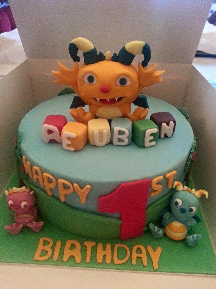 Monster Math Cake Monster Kids Cake by lupuswynnejones on DeviantArt
