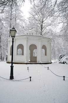 Park Maksimir during winter