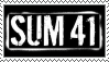 Sum 41 Stamp (Underclass Hero version)