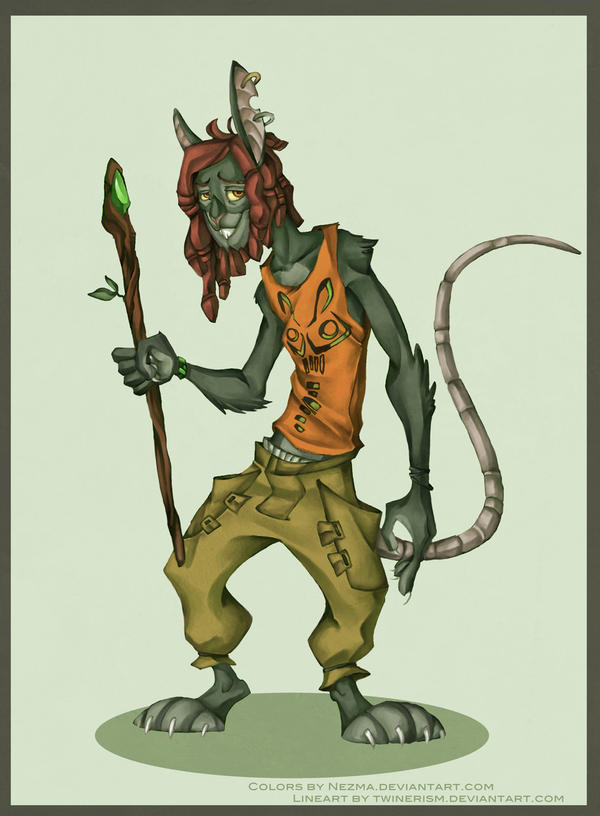 Collab : Rat guy by NatSmall on DeviantArt