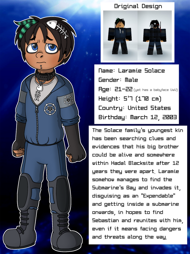 Laramie Solace (Seb's Lil' Bro) - PressureAU by CannoliSlugDA on DeviantArt