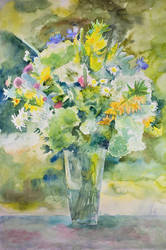 watercolor bouquet