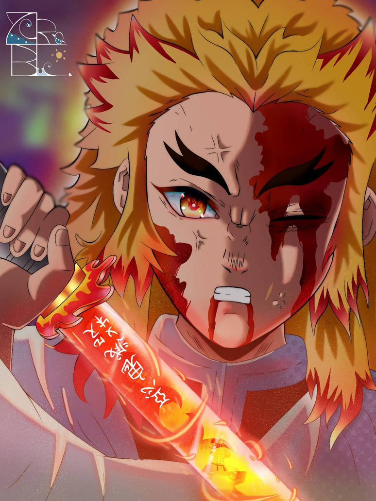 Rengoku shiny by ZeroheArtBlue on DeviantArt