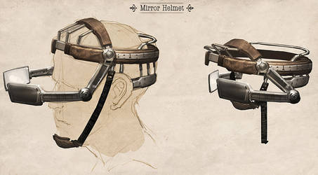 Mirror helmet