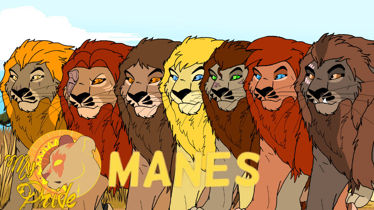 Mypride manes by starmane2024 on DeviantArt