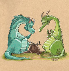 Dormar The Ponderer And Seerfin The Impatient