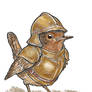 Tiny Warrior in Golden Armor