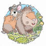 Matchstickmou and the Capybara Friend