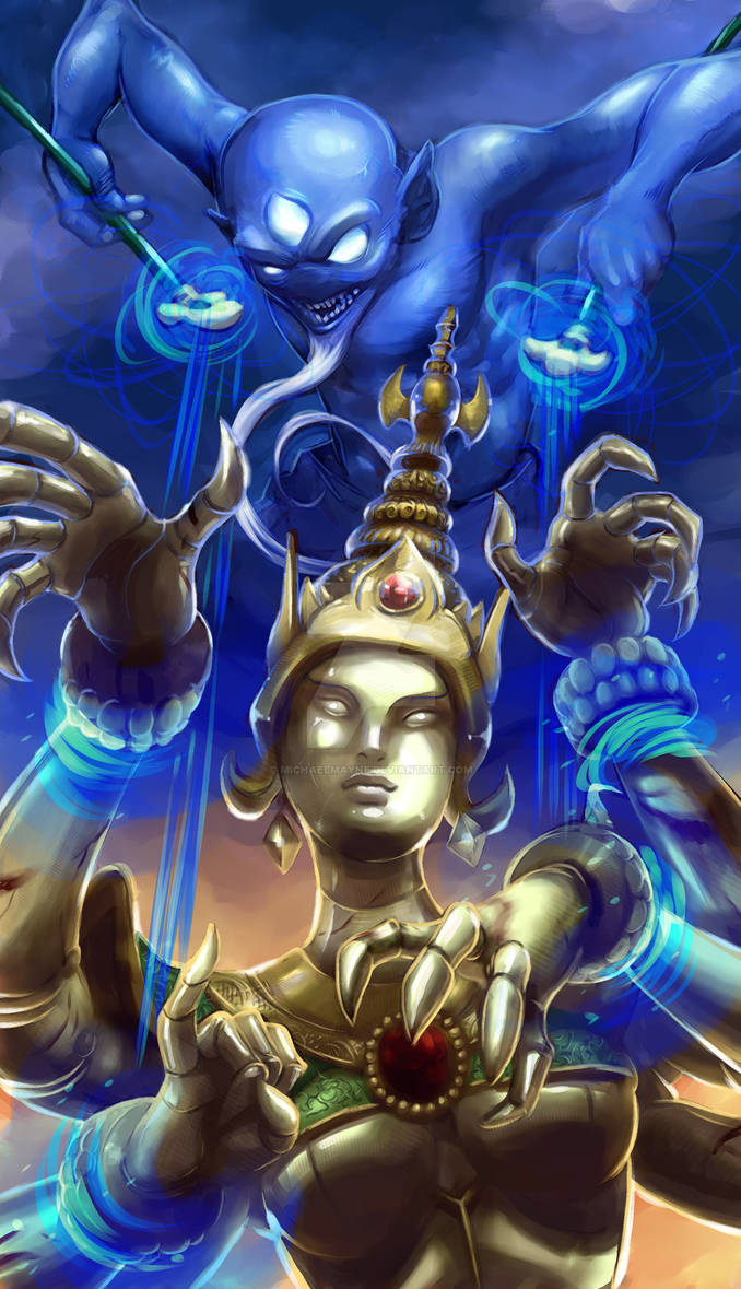 Heroes of Newerth - Arcsara Puppetmaster by MichaelMayne on DeviantArt