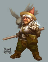 Gnome Wizard, F'lolio HoomHoffer