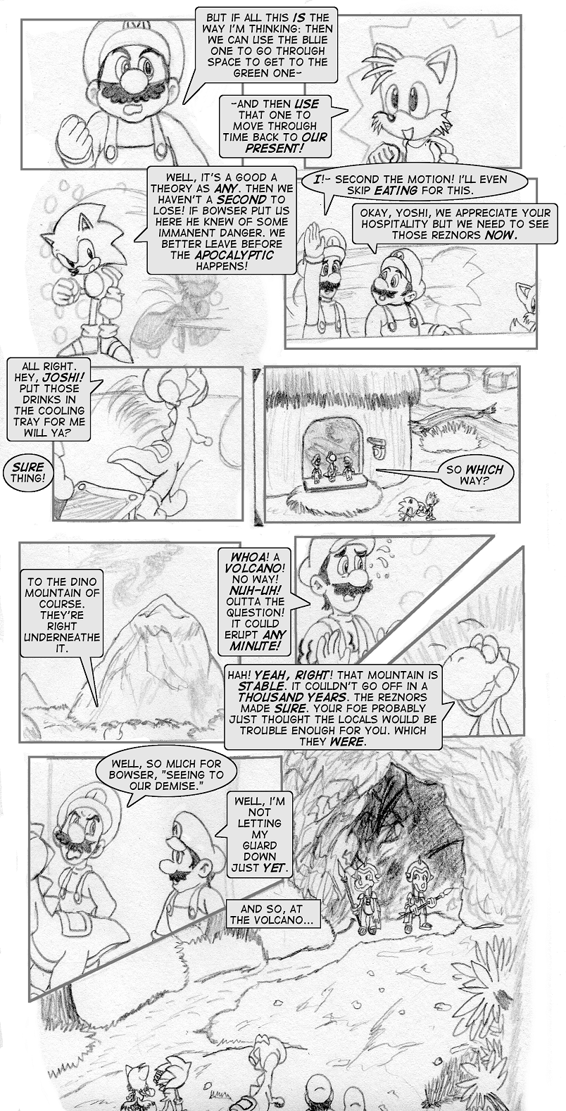 Mario and Sonic Movies Meet part 2- 23