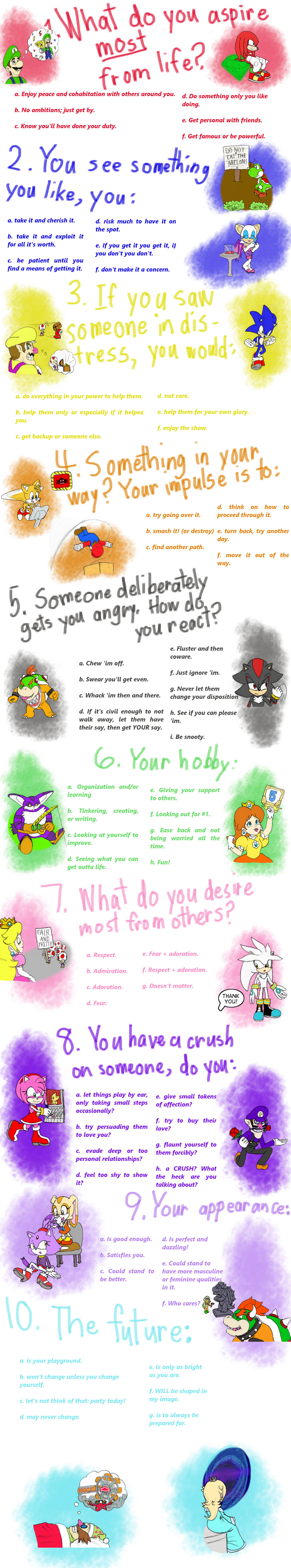 Which Mario or Sonic character are you?