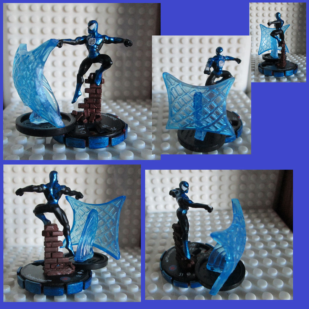 Blue Lantern Spider-man custom