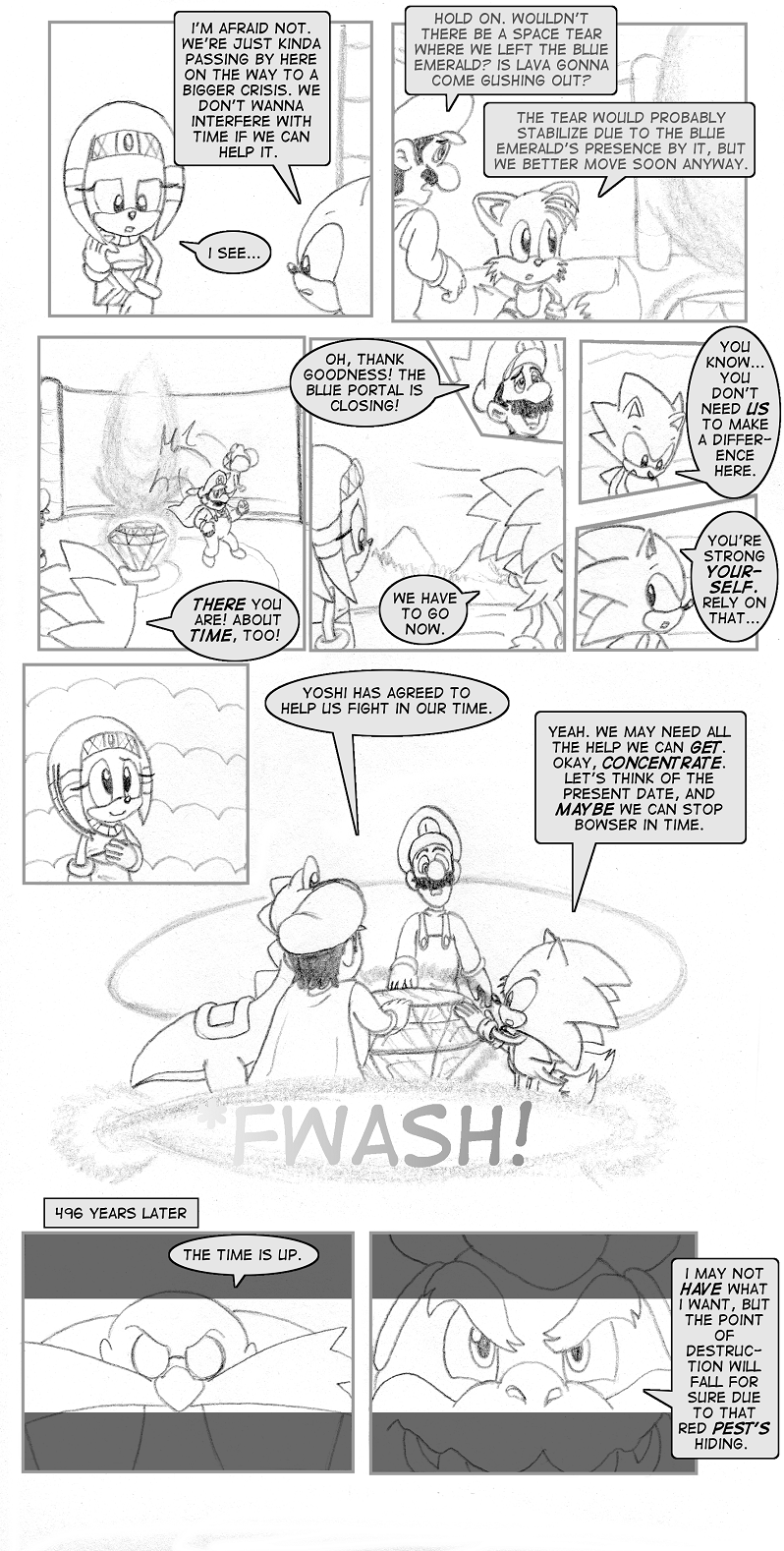 Mario and Sonic Movies Meet part 2- 49