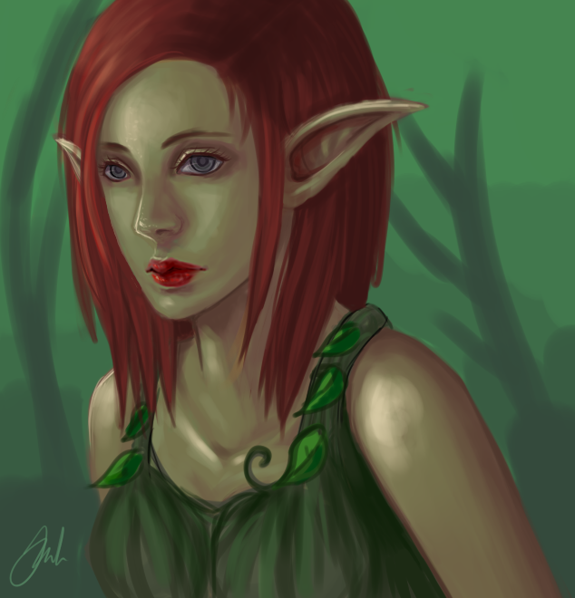 forest elf (commission)