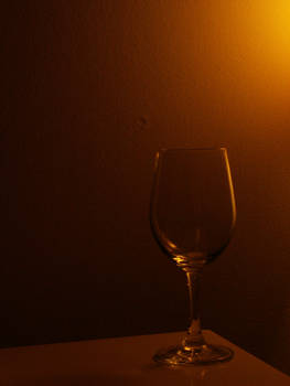 glass of light.