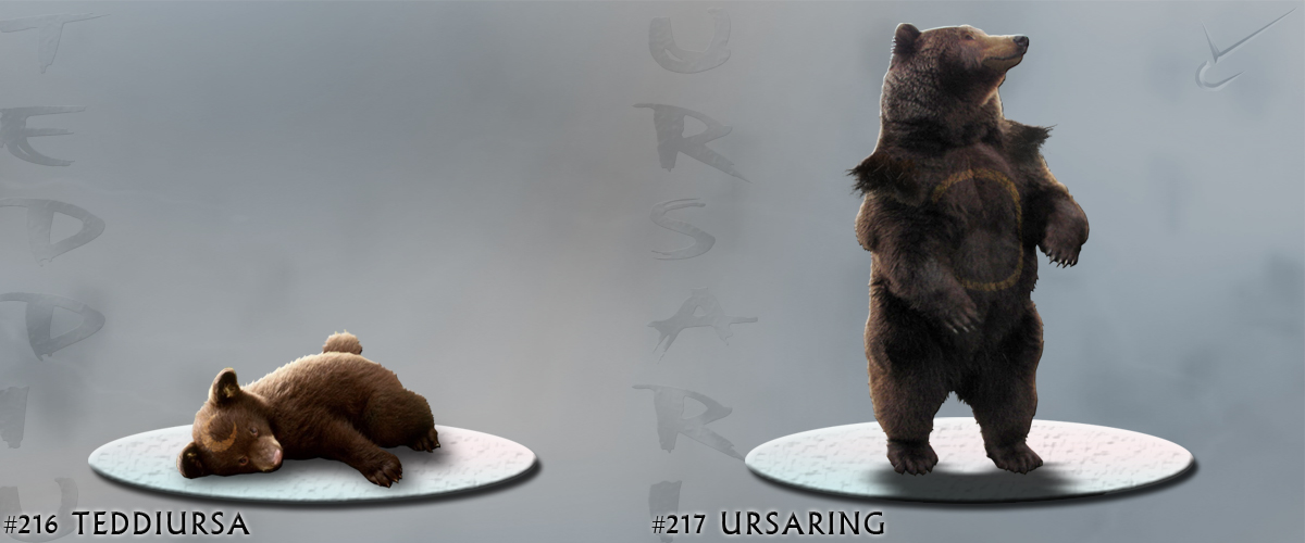 Real Pokemon No 216 217 By Sthap On Deviantart Real Pokemon No 216 217 By Sthap On Deviantart