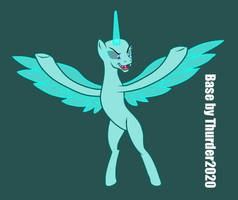 Evil alicorn base 01