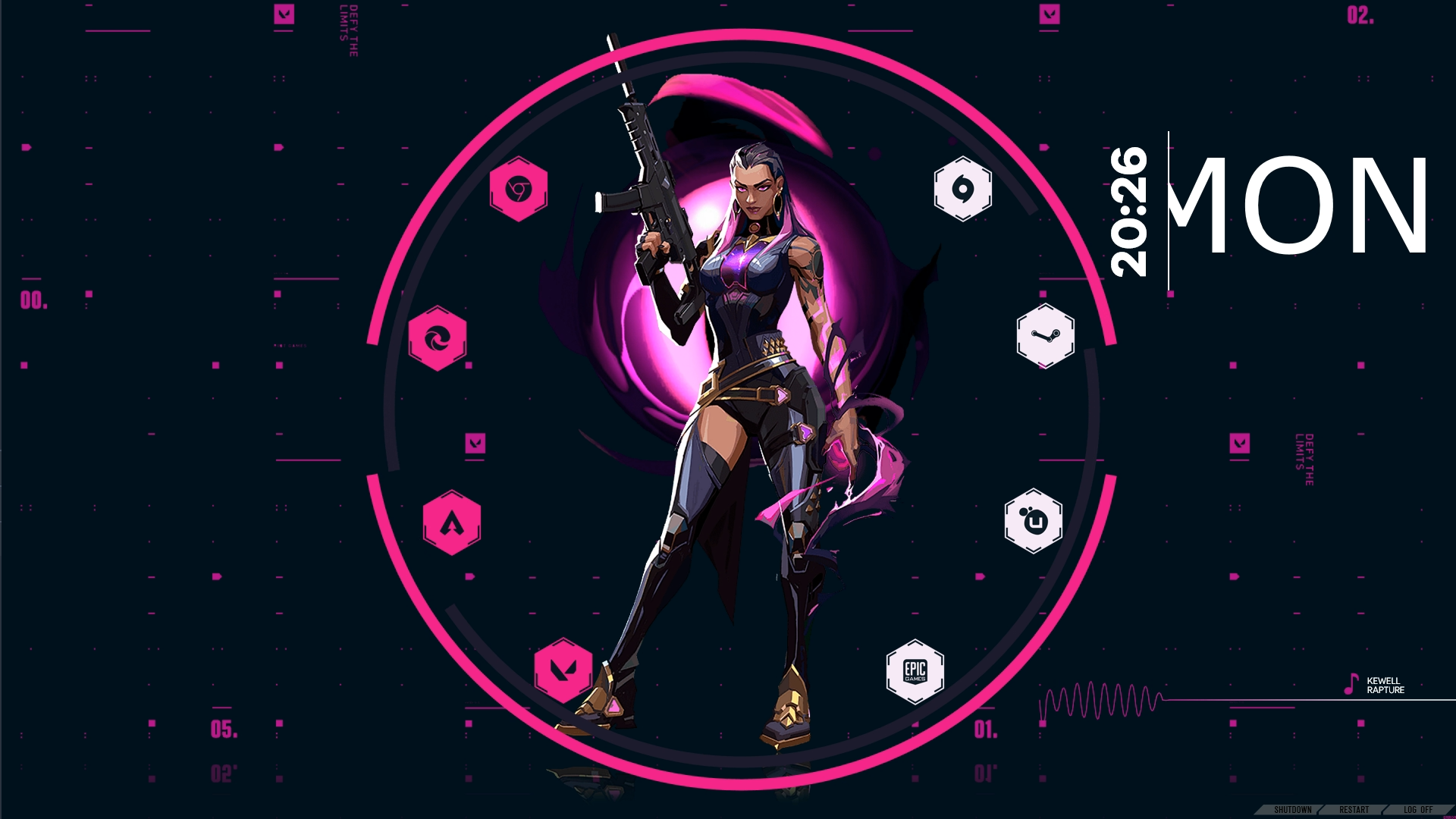 Reyna Look from Valorant to Windows 10! by TechGuyNaresh on DeviantArt