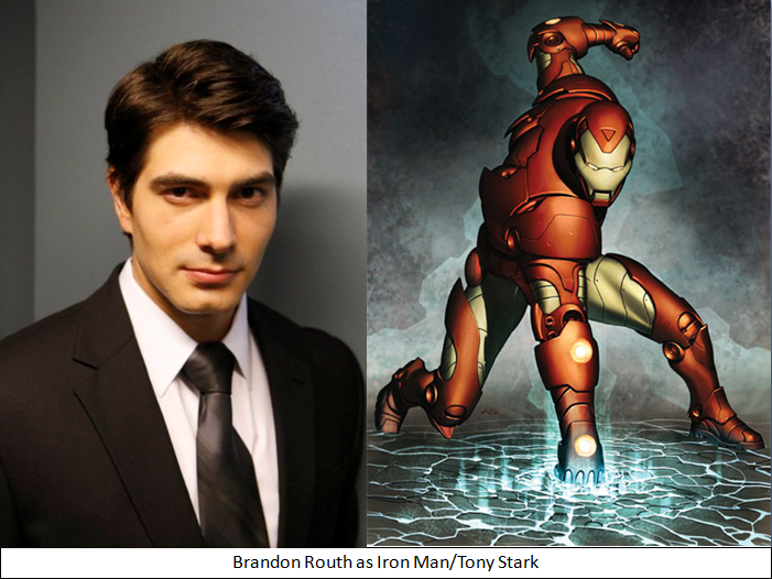 Brandon Routh Deviantart Brandon Routh as Iron Man by DarkKnight257 on DeviantArt
