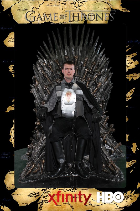 Stannis sits the Iron Throne