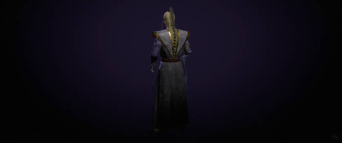 Prince Xizor model back view