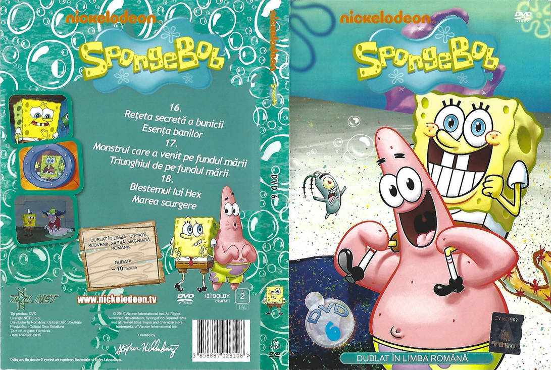 SpongeBob Pantaloni Patrati - DVD Cover by bojebuck005002 on DeviantArt