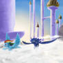 Walking on the clouds (Canterlot spiers)