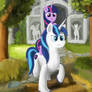 Princess on a white ^horse^)