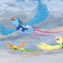 Pony jetpack team
