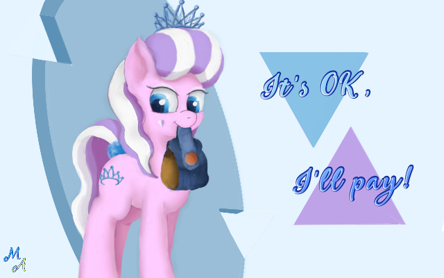 Lady Tiara pays