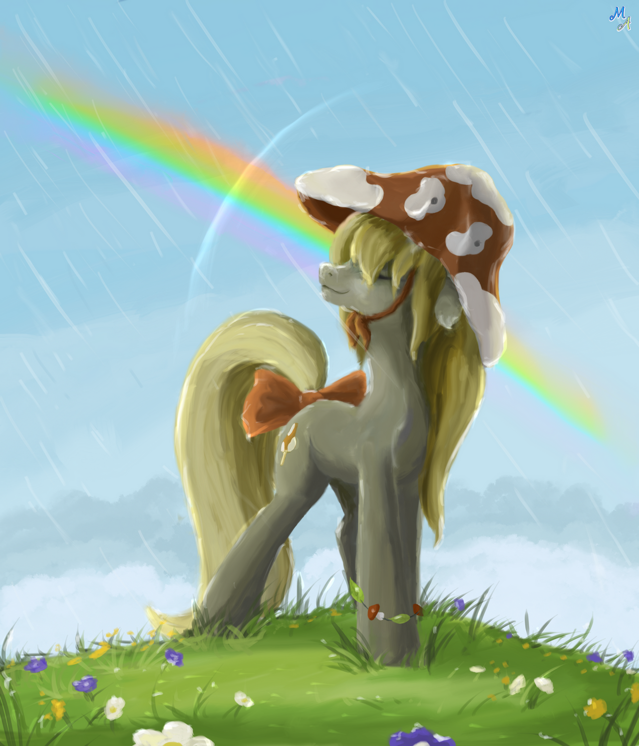 Mushroom rain