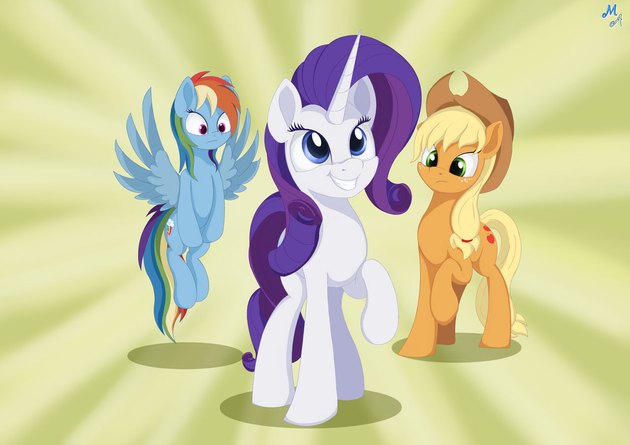 Rarity takes Manehattan