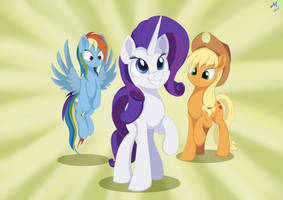 Rarity takes Manehattan