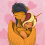 Friendly hugs redraw