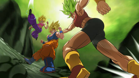 Goku vs the Saiyan girls