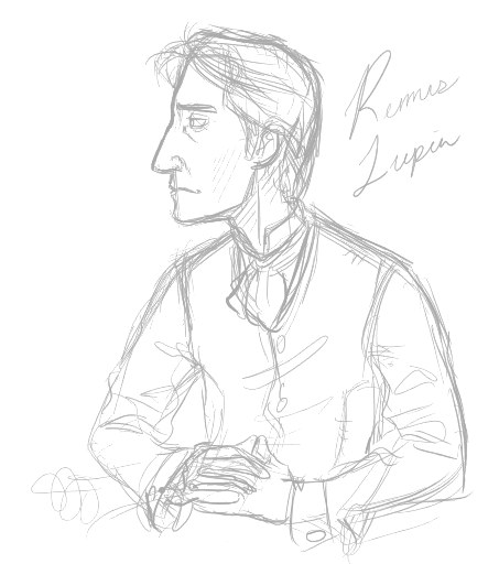 Sketchy Remus Lupin