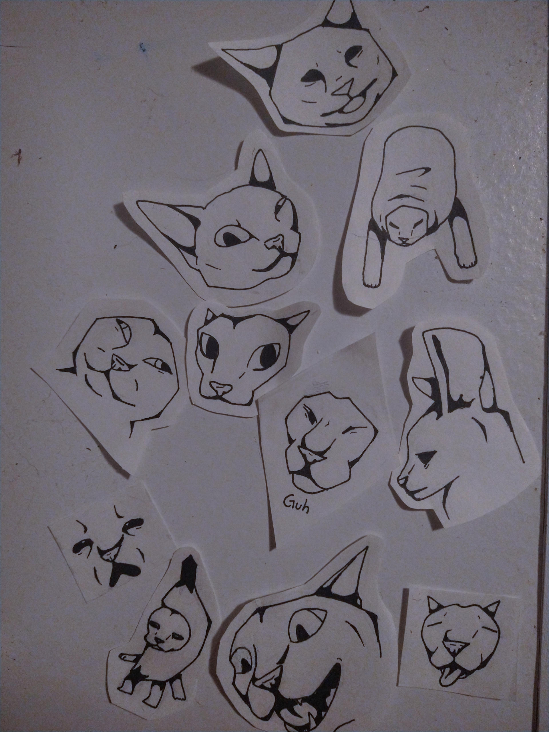 Goober Sickers Traditional Goober Stickers! by TheAngryHound on DeviantArt