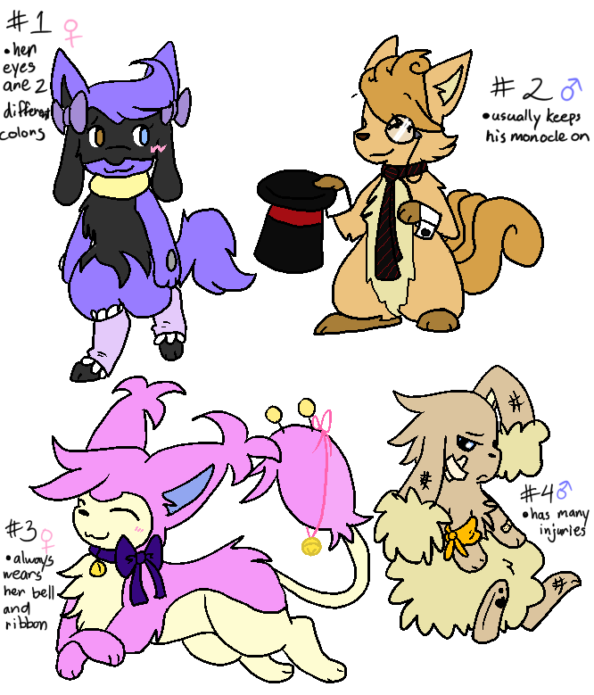 Mixed Pokemon Adoptables 12-CLOSED