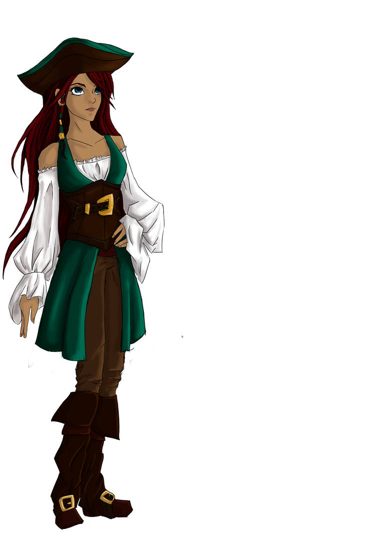 Captain Scarlet Ann colour by ScarletThief on DeviantArt