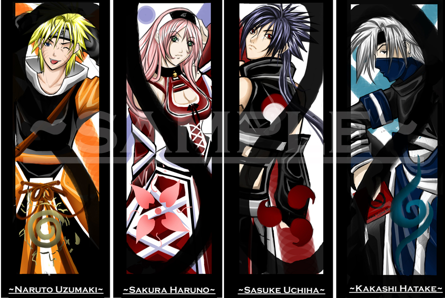 AKatsuki Team 7- Naruto by vinrylgrave on DeviantArt